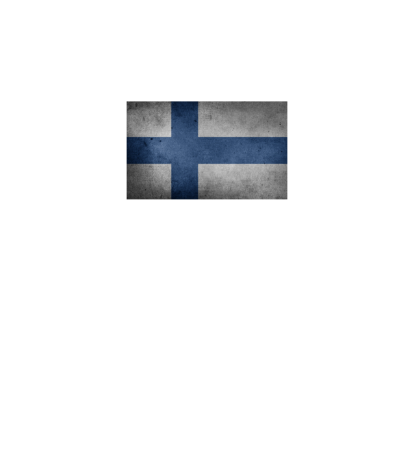 FINLAND model negru pe tricou