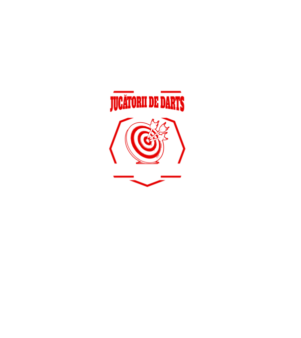 Toți jucătorii de darts sunt creați egali, dar numai cei mai buni sunt născuți în mai. model negru pe tricou