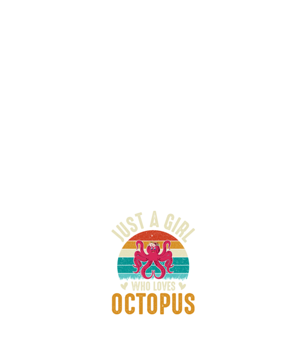 Octopus model albastru închis pe tricou
