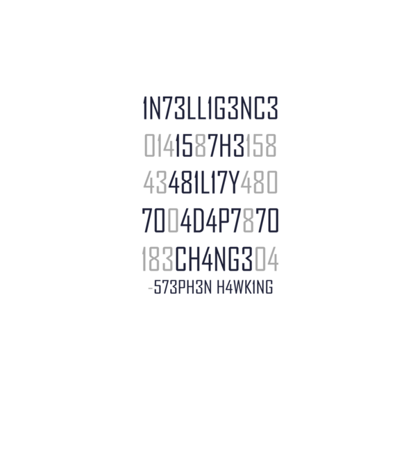 5Z3PH3N H4WK1NG model alb pe tricou