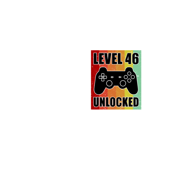 level 46 unlocked retro gamer model galben neon pe tricou