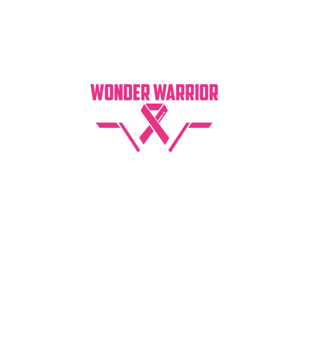 WONDER WARRIOR model negru pe tricou