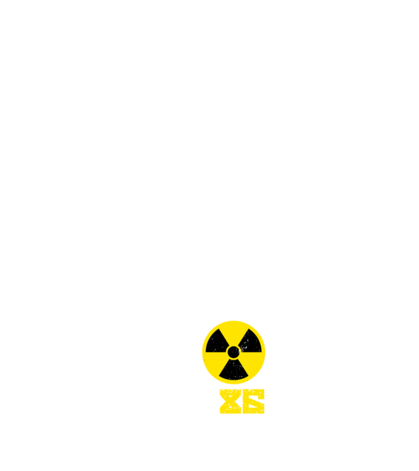'Chernobyl ''86 3 culori' model alb pe tricou