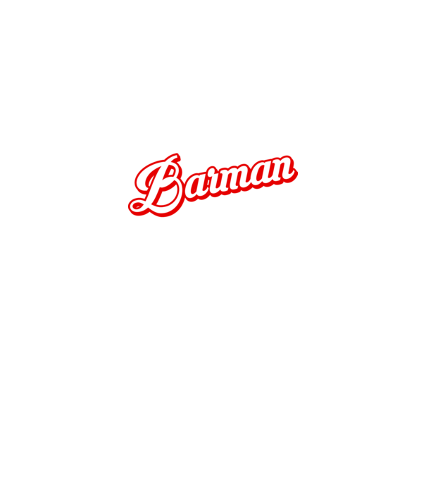 Cel mai bun BARMAN din lume model negru pe tricou