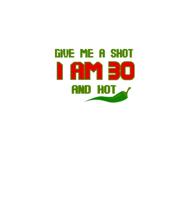 Give me a shot - 30 model albastru regal pe tricou