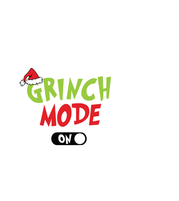 Grinch Mode model albastru deschis pe tricou