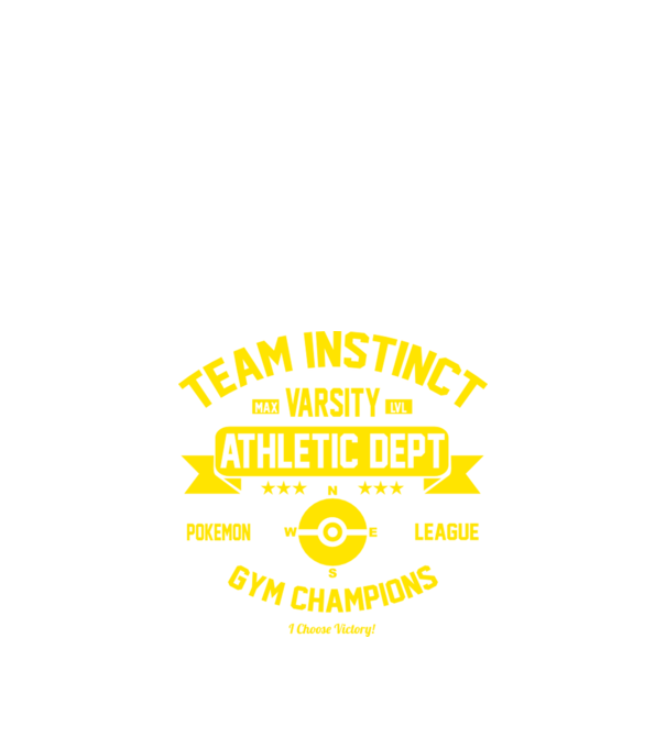 Team instinct champions model negru pe tricou