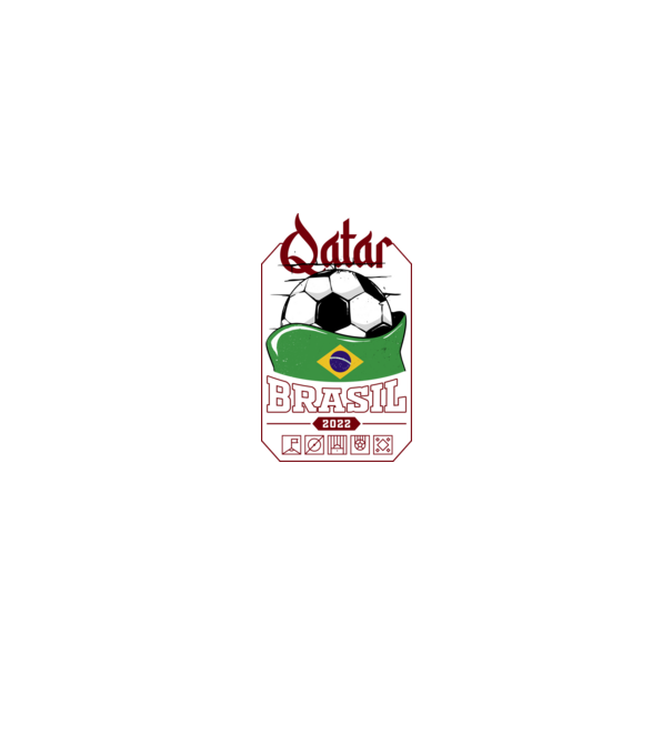 Qatar teams Brasil model negru pe tricou