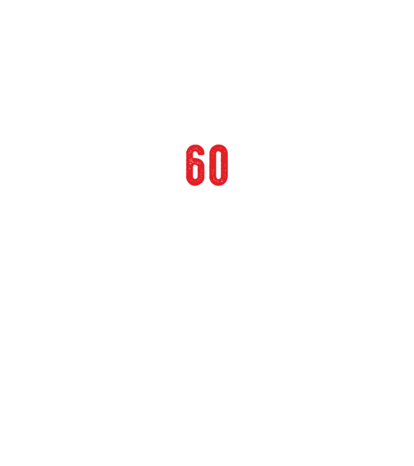 Purtătorul acestui tricou a împlinit: 60 de ani model negru pe tricou