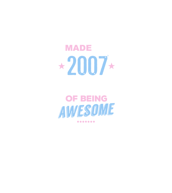 Made in - 2007 model bordo pe tricou