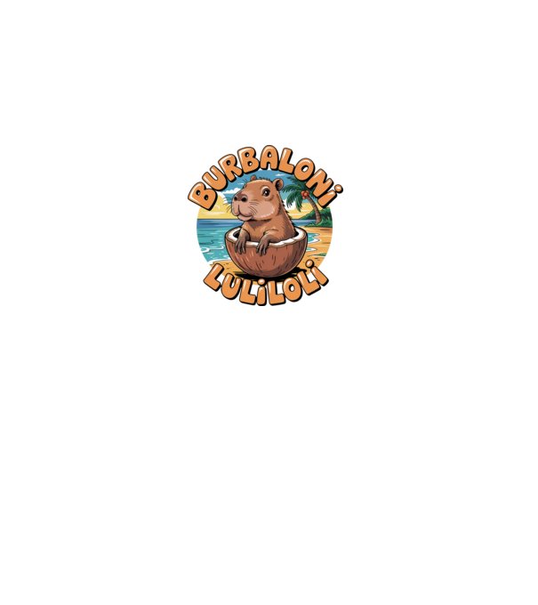 Burbaloni Luliloli model negru pe tricou