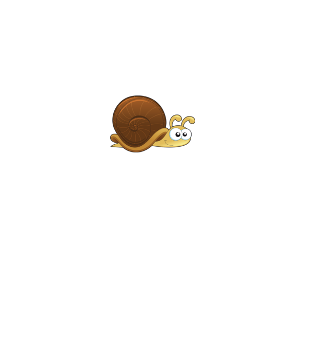 Snail model gri pe tricou