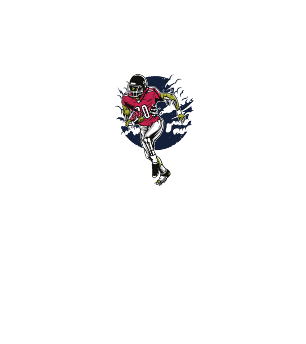 Zombie Player model alb pe tricou