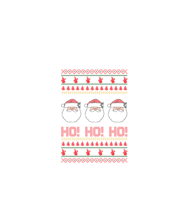 Ho-Ho-Ho model negru pe tricou