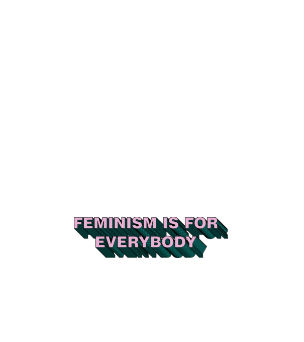 Feminismul este pentru toată lumea model negru pe tricou