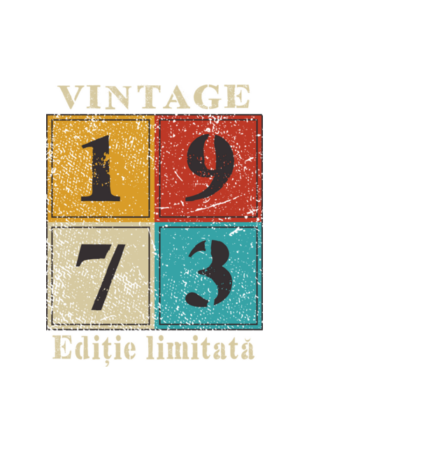 1973 - Ediție limitată model negru pe tricou