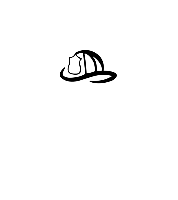 Fire fighter model roșu pe tricou