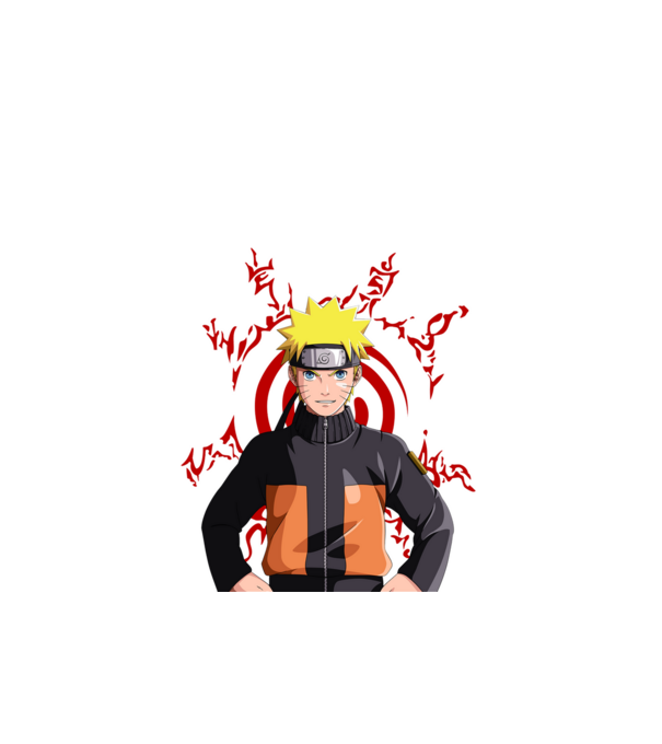 NARUTO model negru pe tricou