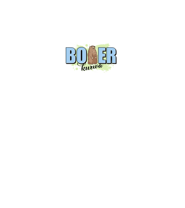 Bober Kurwa model gri pe tricou