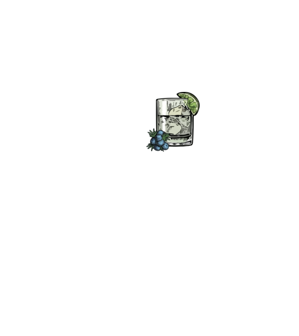 Let the fun be gin model negru pe tricou
