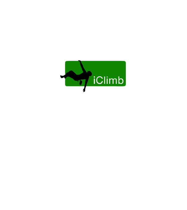 iClimb model alb pe tricou
