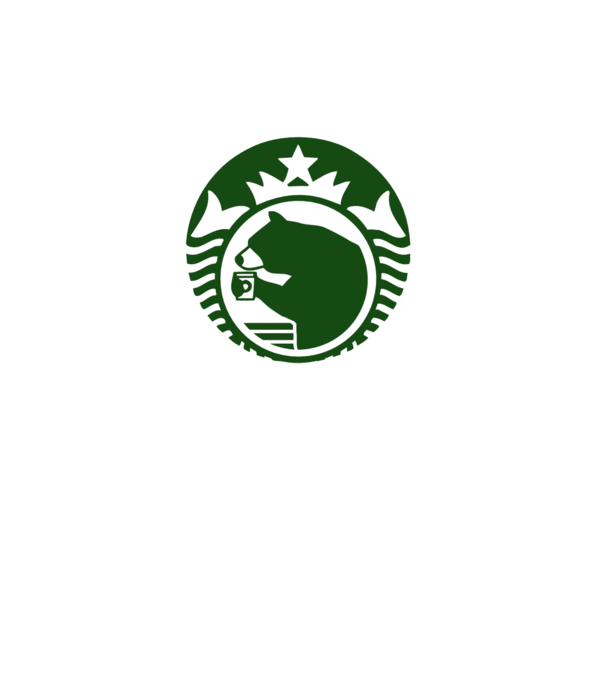 Bear Bucks model gri pe tricou