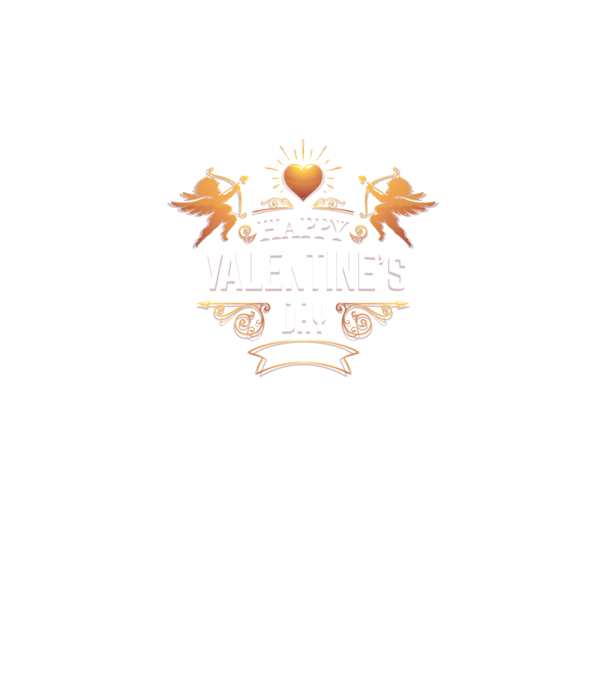 'Happy Valentine''s Day!' model negru pe tricou