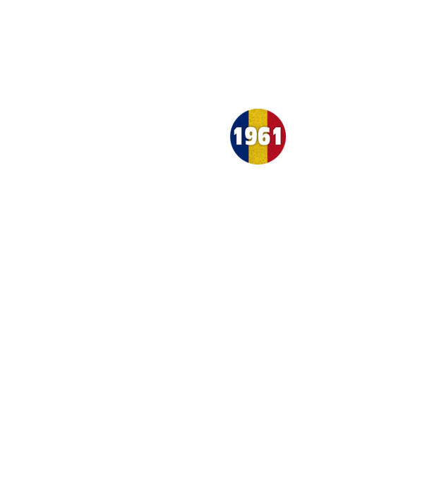 made in 1961 retro vintage model negru pe tricou