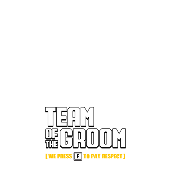 Team of the Groom model alb pe tricou