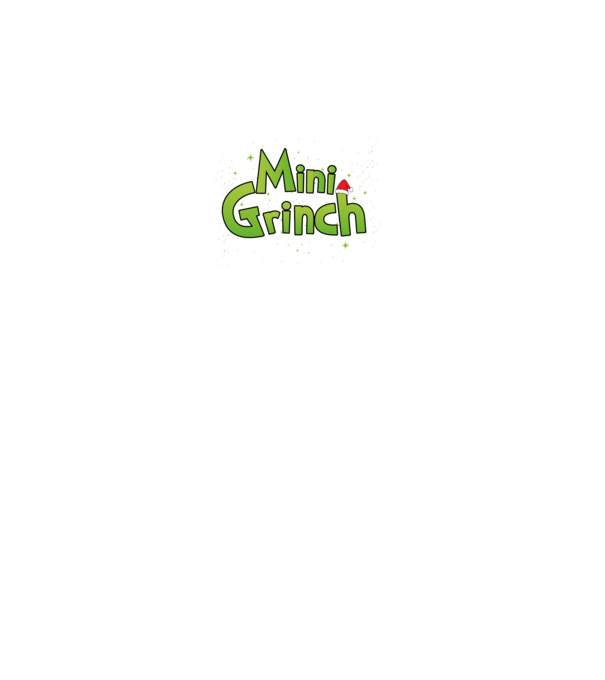 Grinch Family Mini Grinch model gri pe tricou