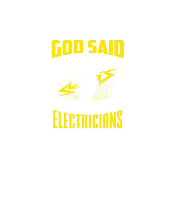 Let there be light model negru pe tricou