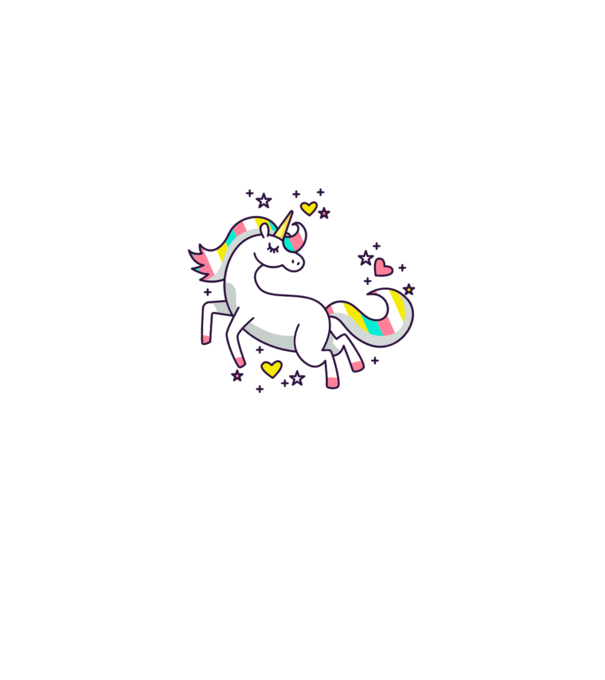 Unicorn Spark model gri pe tricou