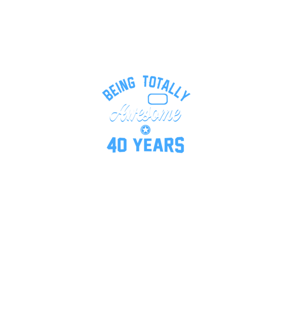 Being totally awesome 40 model negru pe tricou