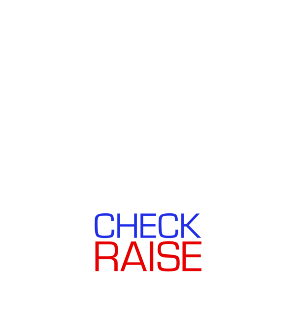 Check Raise model albastru închis pe tricou