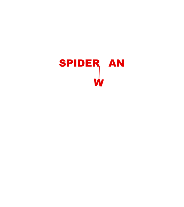 Spider wan model alb pe tricou