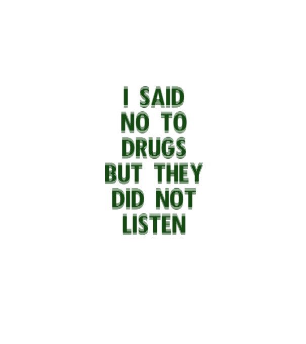 Say no... model nisipiu pe tricou