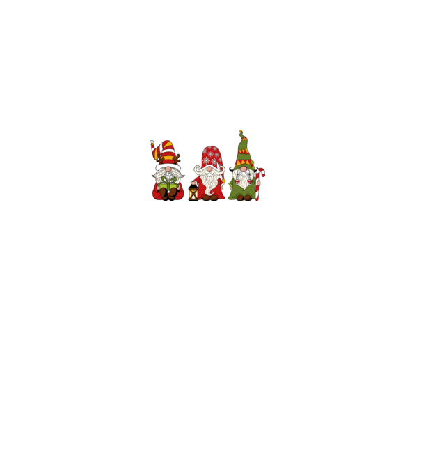 Xmas gnomes 2 model gri pe tricou