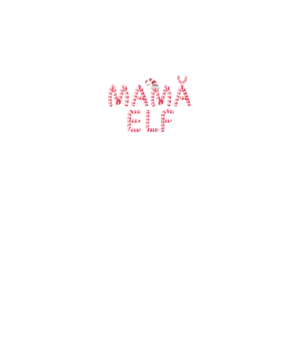 mamă elf model negru pe tricou