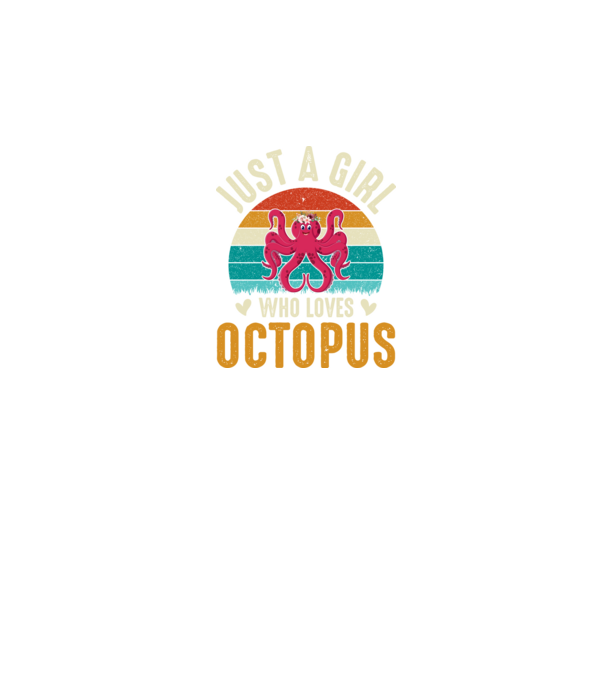Octopus model negru pe tricou