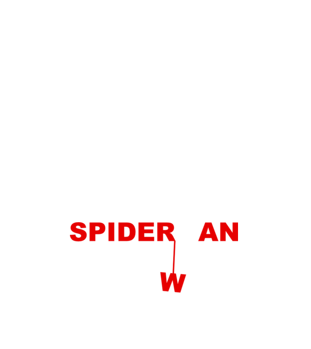 Spider wan model roz deschis pe tricou