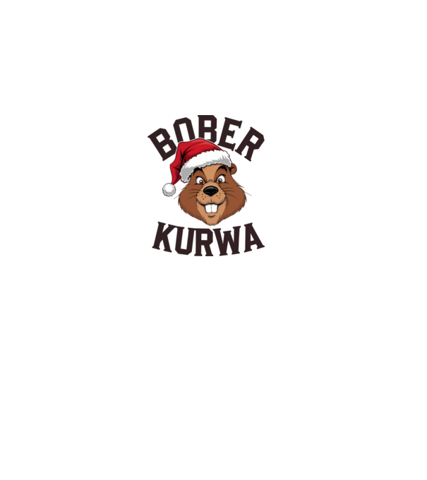 Bober kurwa xmas model roz deschis pe tricou