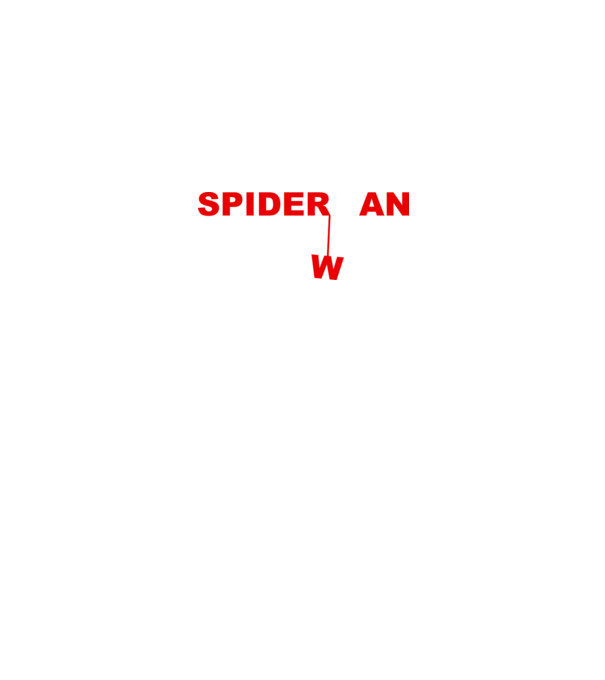 Spider wan model alb pe tricou