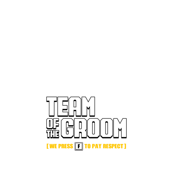 Team of the Groom model negru pe tricou