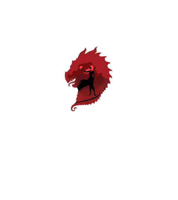 The Dragon model gri pe tricou