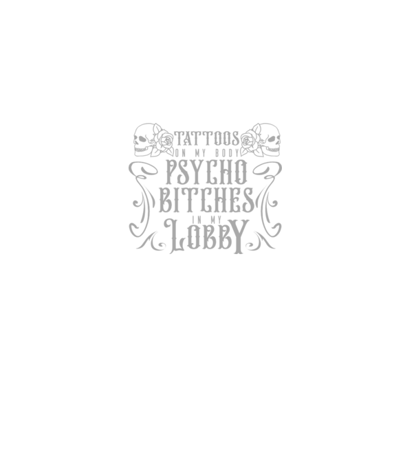 Psycho bitches model negru pe tricou