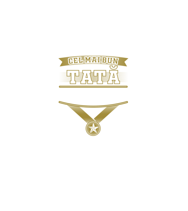 Cel mai bun tată tatuat model negru pe tricou