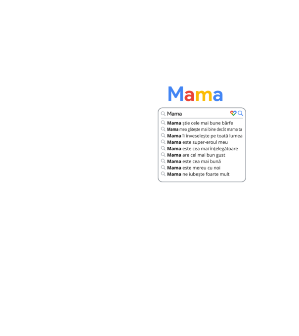 căutare Google Mama model galben neon pe tricou