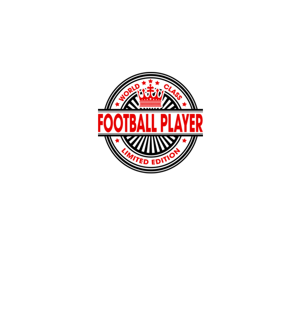 World class FOTBALIST model alb pe tricou