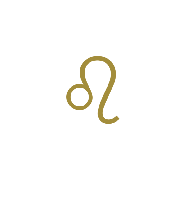 Leo Horoscope model negru pe tricou