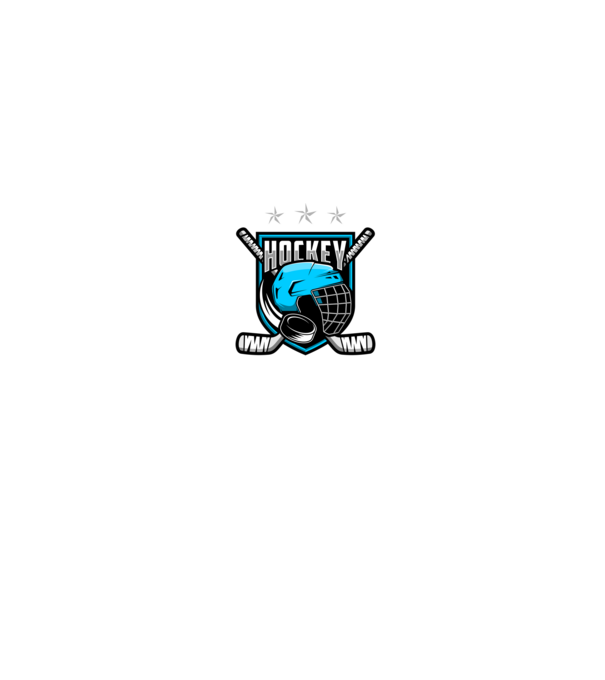 Hockey model negru pe tricou